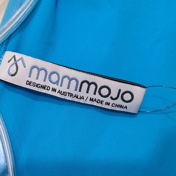 Mammojo Emily Nursing Racer Top Light Blue Size XL - Picture 7 of 8